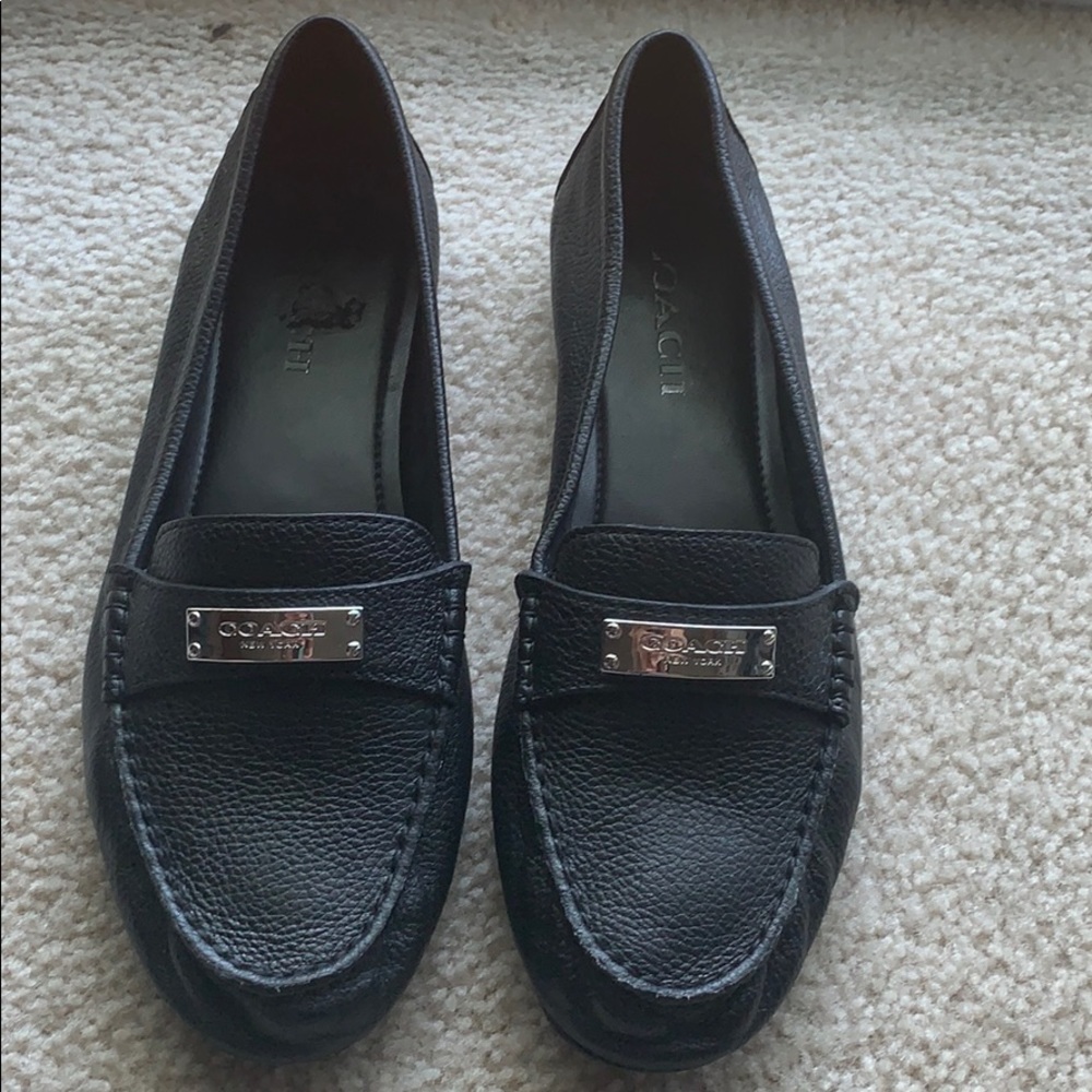 Coach Slip on Flat Loafer